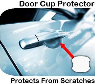   Cup / Door Handle Paint Scratch Protection Film   4 x Invisible Sheets
