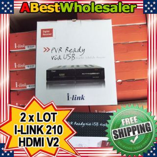   LINK IR 210 IR210 FTA SATELLITE RECEIVER HDMI READY + FREE HDMI CABLE