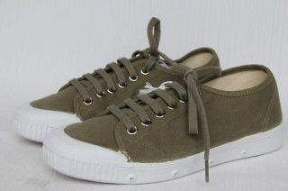 SPRING COURT Mens G2 Olive Green / White Canvas Sneakers Shoes US 12 