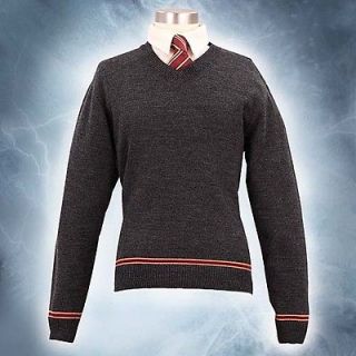 Harry Potter Gryffindor School Sweater with Tie   Licensed Hogwarts 