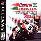 Castrol Honda Superbike Racing COMPLETE MINT Sony Playstation PS1