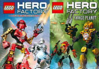 LEGO Hero Factory   Savage Planet Rise of the Rookies DVD, 2011, 2 