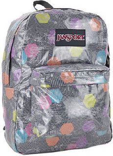   High Stakes School Backpack Book Bag Grey Tar / Multi Hex TRS78ZP