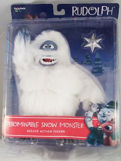 ABOMINABLE SNOWMAN Rudolph Island of Misfits doll figure 2000 MIB
