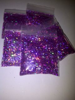 Lilac Ice~ Holographic ~ Nail Art Glitter ~ Dazzling ~ Large Slice 