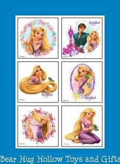 12 Disney Tangled Rapunzel Temporary Tattoos Favors