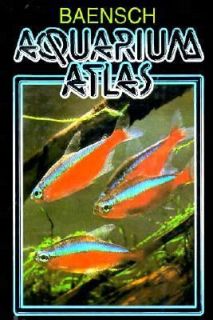 Aquarium Atlas by Hans Baensch and Rudiger Riehl 1987, Hardcover 