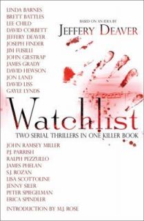 Jeffery Deaver   Watchlist (2010)   Used   Trade Cloth (Hardcover)