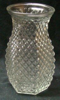 Hoosier Glass 4071 Vase Diamond Design