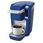   MINI PLUS B 31 NEW PERSONAL COFFEE BREWER COLOR BLUE INCLUDE 12 K CUPS