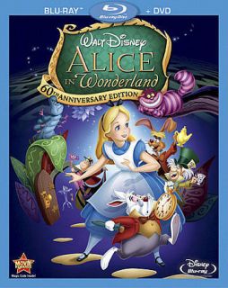 Disney’s Alice in Wonderland (Blu ray/DVD, 2011, 2 Disc Set 