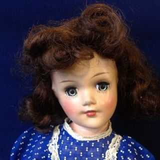 1950s Hard Plastic Mary Hoyer Doll 14 Marked