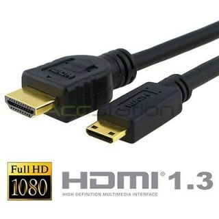 10 FT Mini HDMI to HDMI 1080p Male to Male Cable 1.3a 6FT Type A to C 