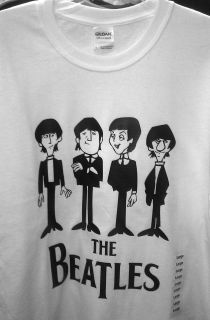 The Beatles T Shirt John Paul George Ringo 