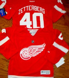 Detroit Red Wings Zetterberg Reebok Youth Replica NHL Hockey Jersey