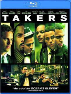 Takers Blu ray Disc, 2011