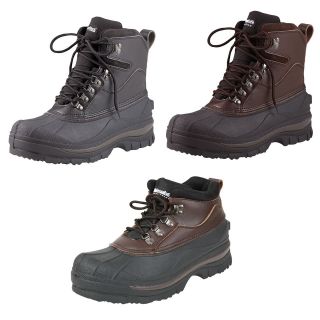   Waterproof Hiking Boots (Winter Work Boot, Insulated Storm Shoes