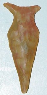 Prehistoric Indian Atl Atl Arrowhead Relic Artifact Bayou Goula Bird 