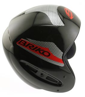 BRIKO FORERUNNER World Cup Snow Ski Snowboard Helmet 56cm Medium Black 