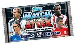 TOPPS MATCH ATTAX TRADING CARDS 2011 12 (11 12) ~ 100 PACKS (FULL BOX)