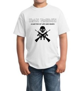 Iron Maiden Junior Kid T Shirt all sz XS XL 5 14 Years Old