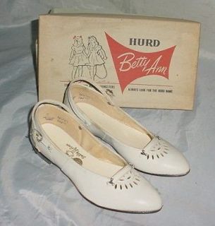 Vintage Girls Hurd Betty Ann Shoes NIB Size 2?