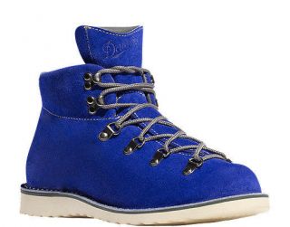 Danner Mountain Trail Willamette Electric Blue Suede Hiking Boot 12715
