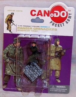 CAN.DO Pocket Army PANZER GRENADIERS Figure C 135 Scale NEW