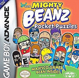 Mighty Beanz Pocket Puzzles Nintendo Game Boy Advance, 2004