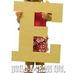 Letters,Large,​wood,Letter (J), 24tall, Unfinished Craft,Paintabl 