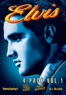 Elvis 4 Pack, Vol. 1 DVD, 2011, 4 Disc Set