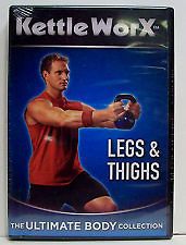 Kettleworx Legs & Thighs Ultimate Body Collection Workout Kettlebells 