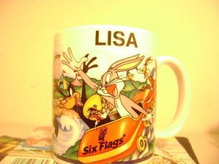 six flags personalized lisa cup gift  2