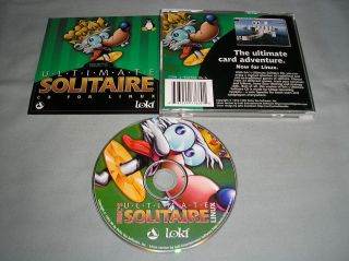   Solitaire for Linux   Computer Card Game CD by Loki   VERY RARE