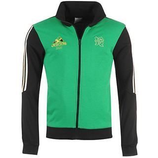 Mens Adiflag Jamaica Track Top Jacket Olympics 2012 S M L XL XXL 