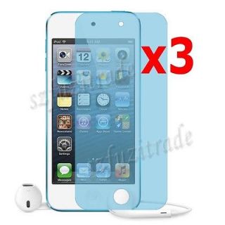 Clear Blue iPhone 5 5G TPU Soft Case Cover Shell Transparent Film 