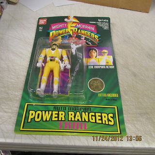 Original Auto Morphin Power Rangers YELLOW TRINI Action  LQQK 