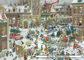 NEW Jumbo jigsaw puzzle 1000 pcs Jan Van Haasteren   Christmas 13007