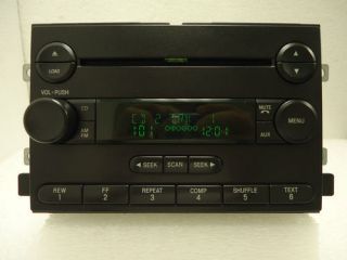 Ford F150 Fusion Mustang Freestyle Radio AUX 6 CD Player 4L3T 18C815 