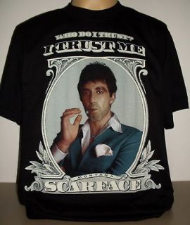 Scarface Tony Montana Al Pacino T Shirt Size XL new