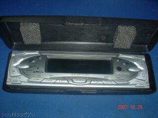 koss car cd player faceplate with case m811p time left