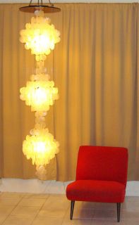 capiz chandelier in Lamps, Lighting & Ceiling Fans