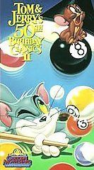 Tom and Jerrys 50th Birthday Classics 2 II (VHS, 1990)