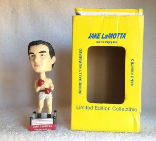Jake LaMotta The Raging Bull BOXING LEGEND Promotional Bobble 