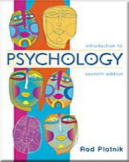 Introduction to Psychology by Rod Plotnik 2004, Paperback, Revised 