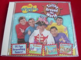 THE WIGGLES   SAILING AROUND THE WORLD   2005 CD NEW
