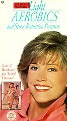 Jane Fondas Light Aerobics and Stress Reduction Program VHS