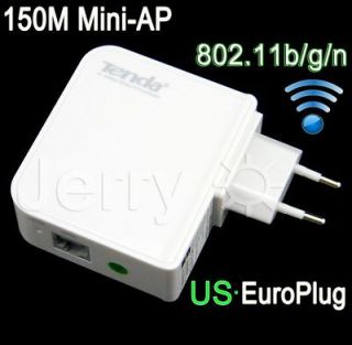 Mini Pocket b/g/n 150Mbps WiFi Wireless N Portable Travel Router AP 