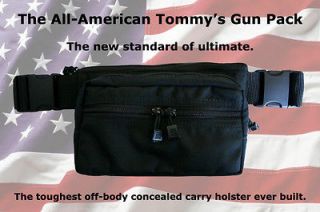 ALL AMERICAN TOMMYS GUN CONCEALMENT FANNY PACK SUPER SALE One Size 