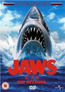   Jaws 3 / Jaws The Revenge Lenticular DVD Box Set Thriller Movie New